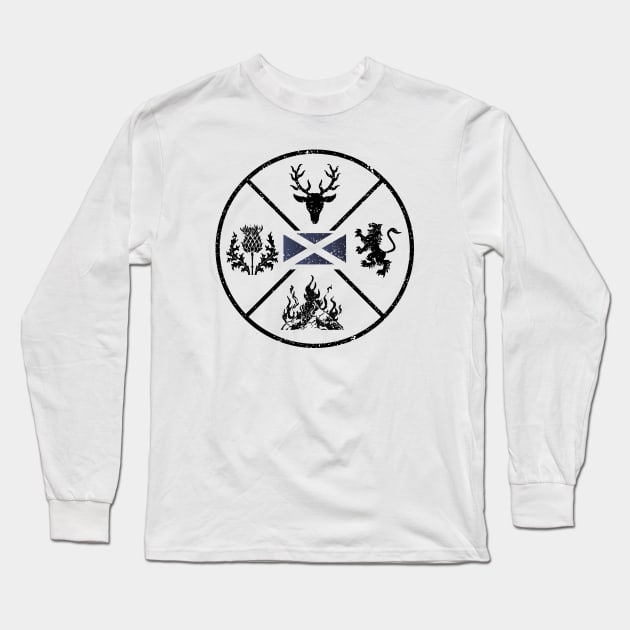 Clan MacKenzie Scotland Forever Long Sleeve T-Shirt by Clan Mackenzie Studio